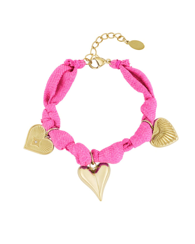 Armband color bliss heart