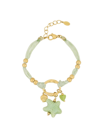 starry armband - groen & 