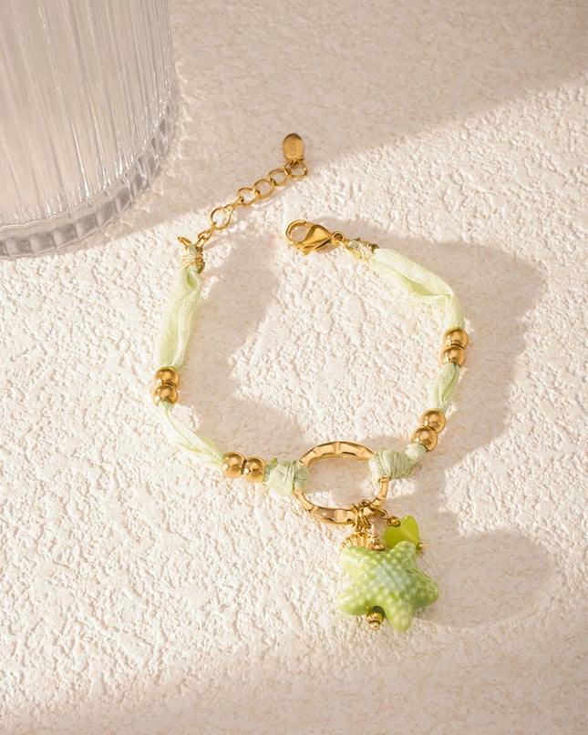 starry armband - groen & 