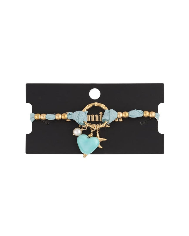 Flower Armband - Licht Blauw