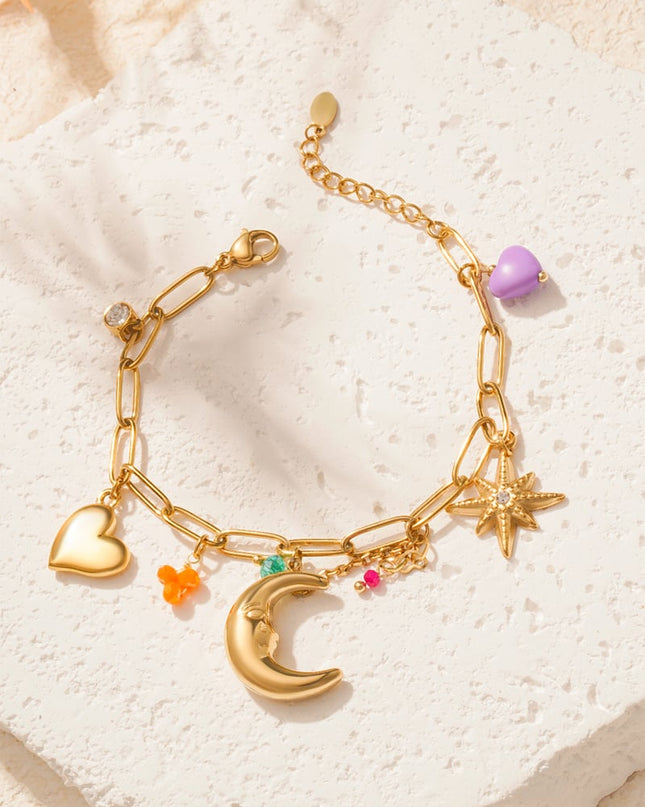 Bedelarmband Maanlicht