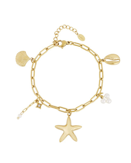 Beachy Vibe Bracelet - Gold kleur