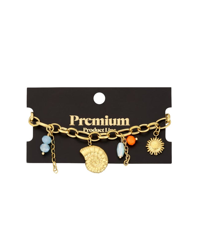 Gouden Zon Armband