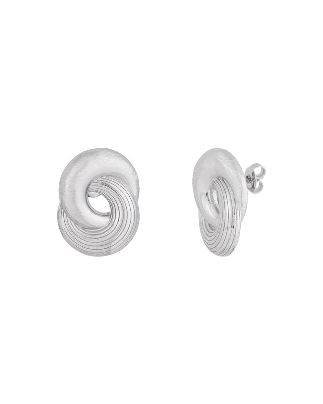 infinity twist earrings