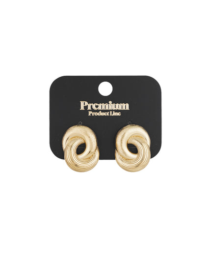 infinity twist earrings