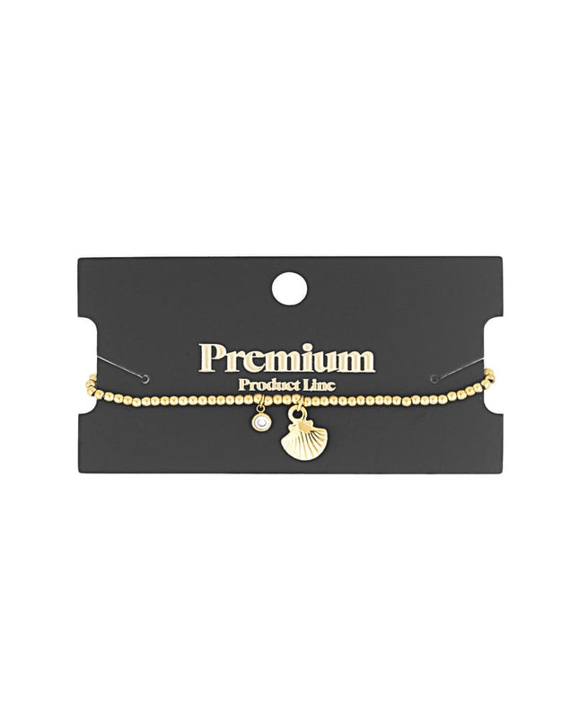 simpele armband sparkly shell