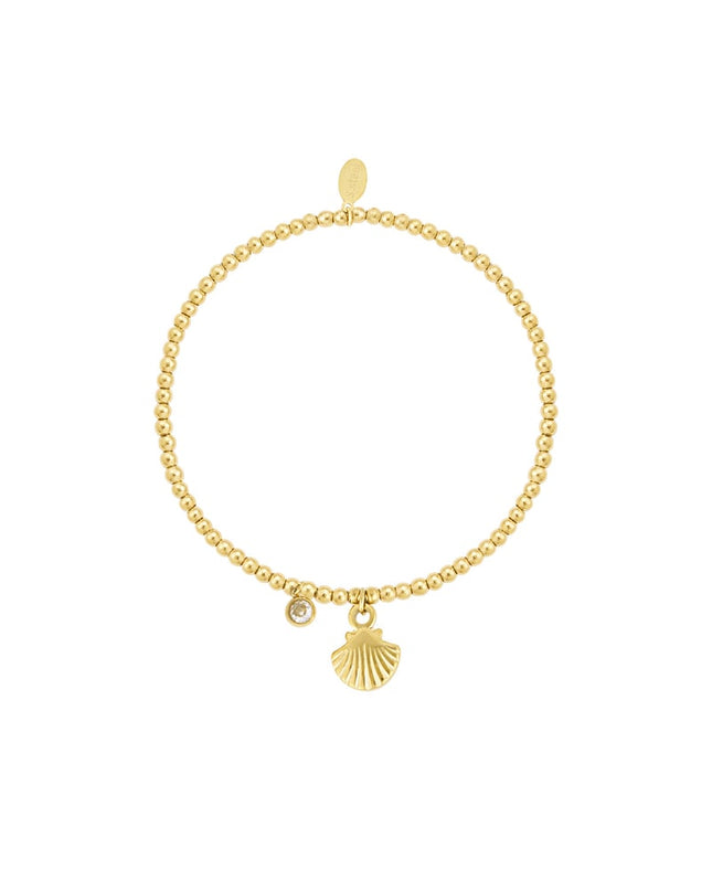 simpele armband sparkly shell