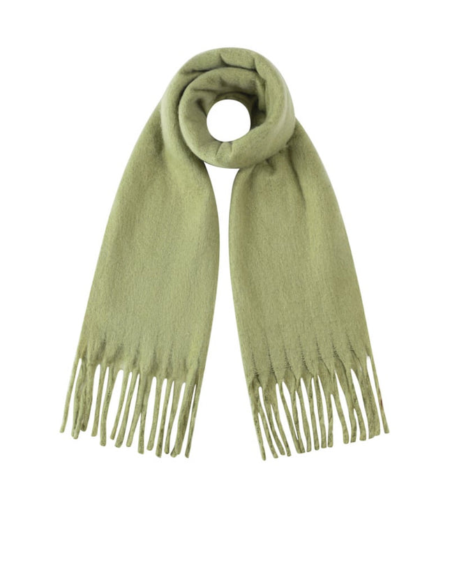 Colorful winter scarf