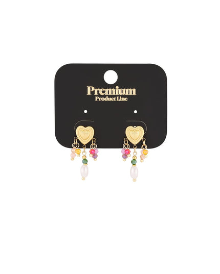 love rain earrings