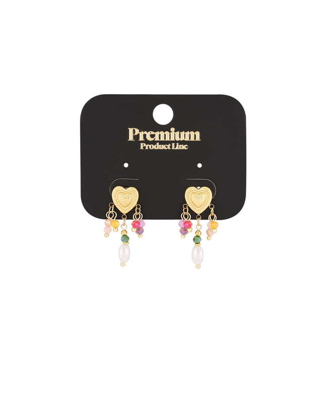 love rain earrings