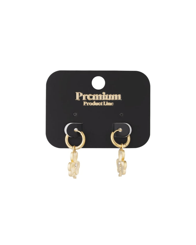 four-leaf clover oorbellen