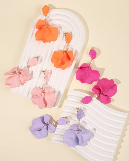 Fuchsia Haze Oorbellen