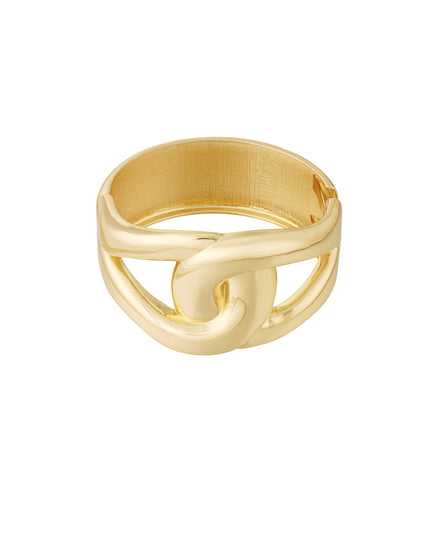 Stoere knoop armband