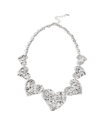 Roestvrijstalen kettingen met hart, casual, eenvoudige serie, damessieraden