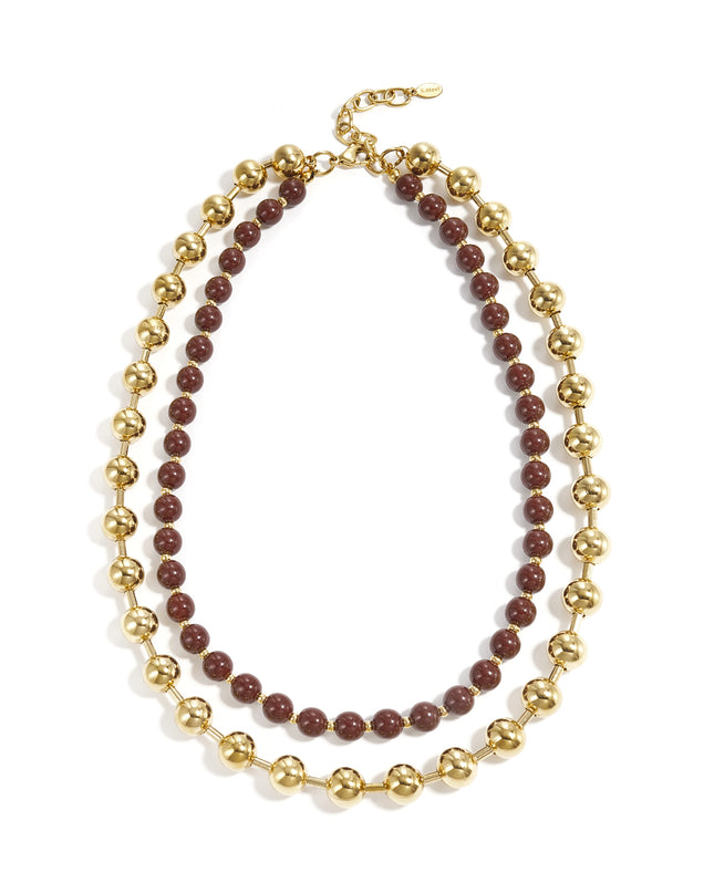 Acryl gelaagde kettingen kralen casual dagelijks eenvoudig serie dames sieraden