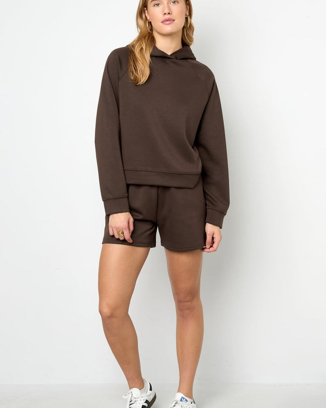 Polyester fiber (polyester) Hoodies & Sweatshirts Solid color Sporty All Fit  Clothes