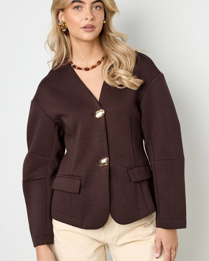 Polyester fiber (polyester) Ladies' suit set Solid color Elegant Fall/Winter  Clothes