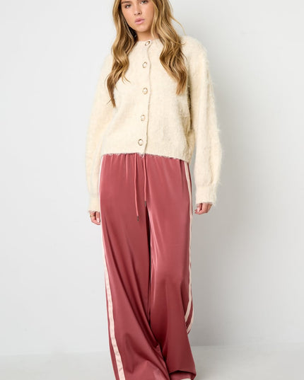 Satin Pants Stripe