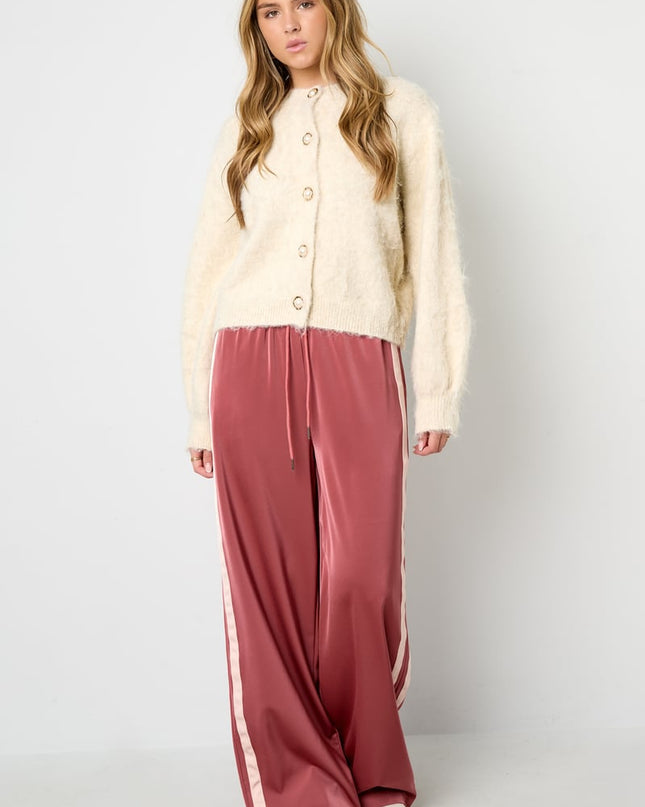 Satin Pants Stripe