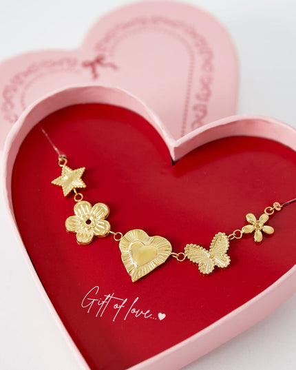 gift of love stainless steel butterfly love