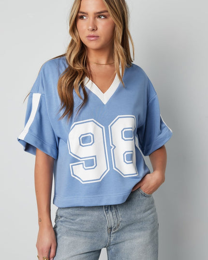 Cropped Football Shirt