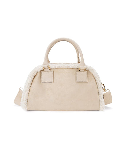 Shoulder bag with teddy details