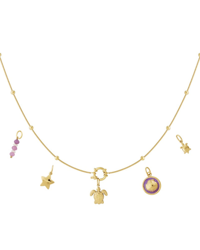 DIY schildpad ketting