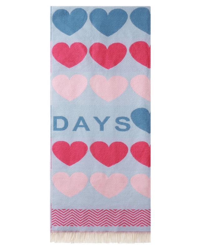 Sjaal met hartjes