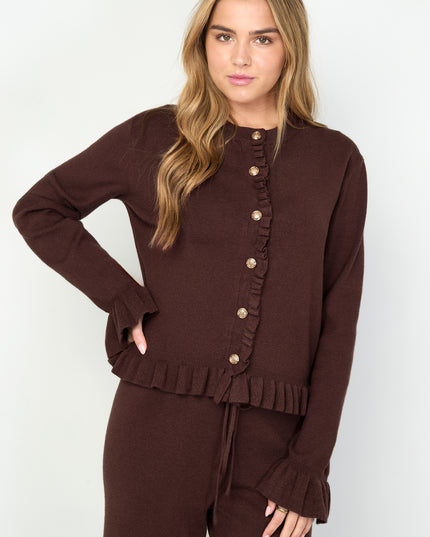 De liefdevolle ruchecardigan