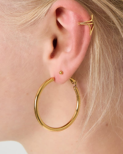 Basic Hoop earrings M