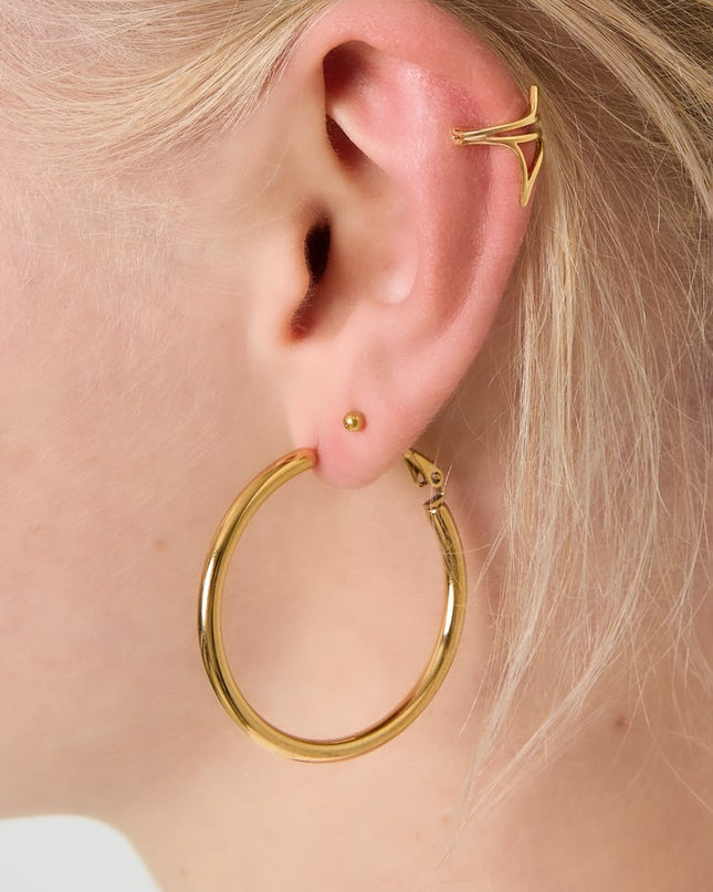 Basic Hoop earrings M