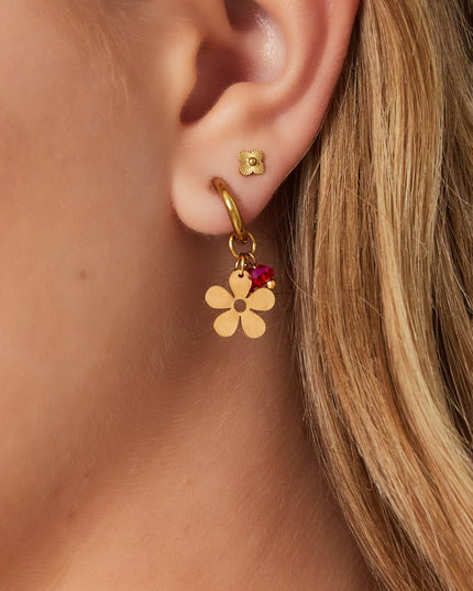 Oorbellen met druppel van roestvrij staal, casual en dagelijks gebruik