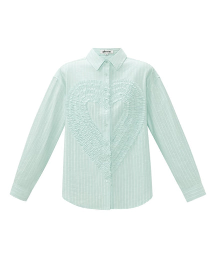 Blouse Heart - Green