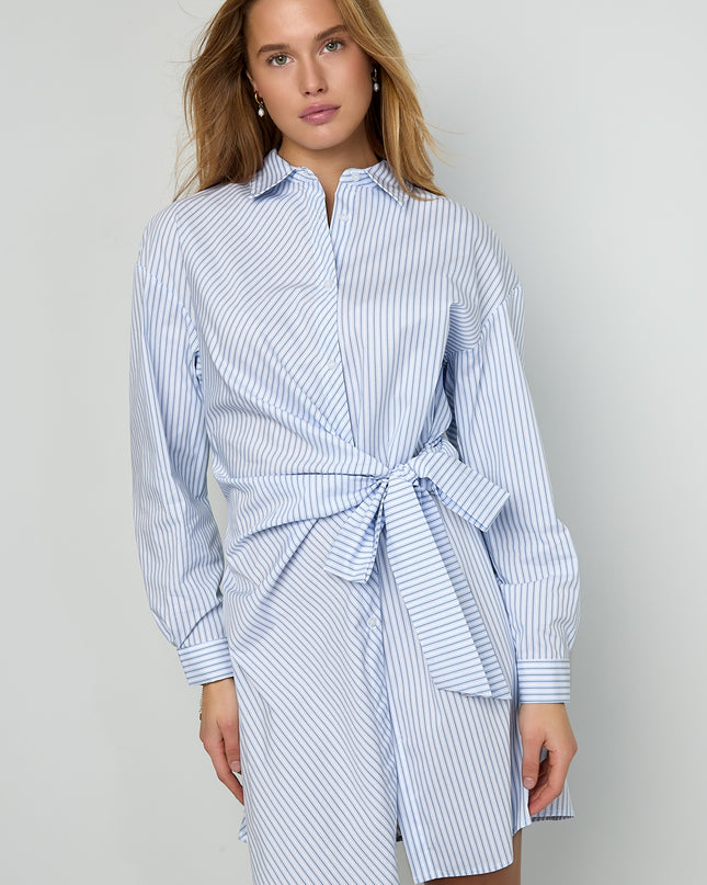 Blousejurk met knoop