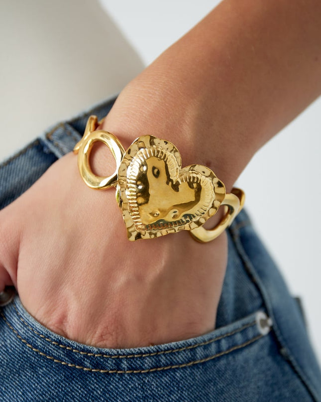 Liefdesmanchet armband