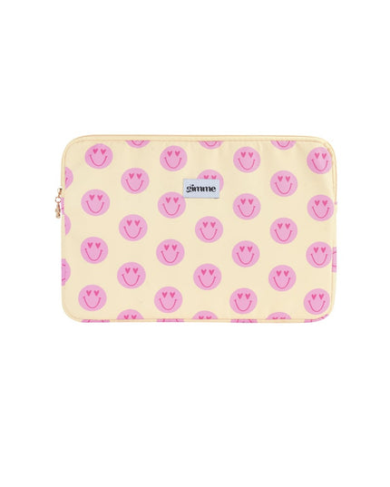 Gimme smiley laptop case