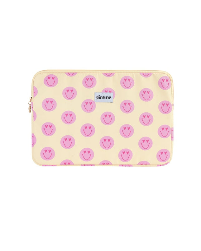 Gimme smiley laptop case