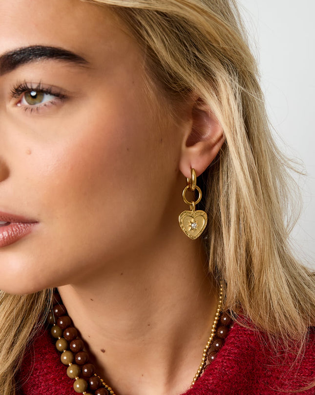 Drop Earrings Heart Casual Daily Simple Series Women's jewelry