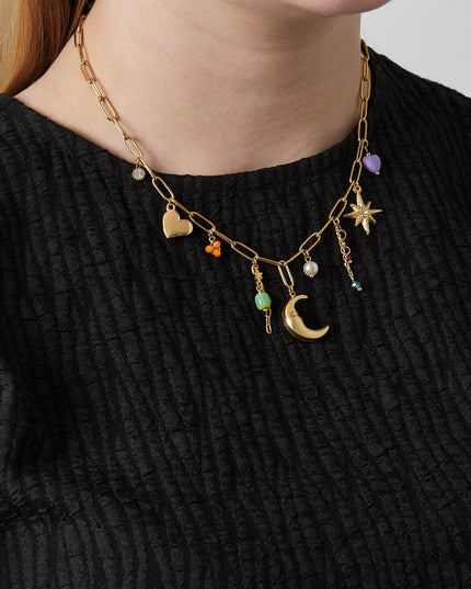 love you to the moon and back ketting