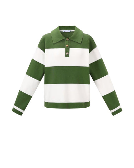 Gebreide truien Strepen Casual Herfst/Winter