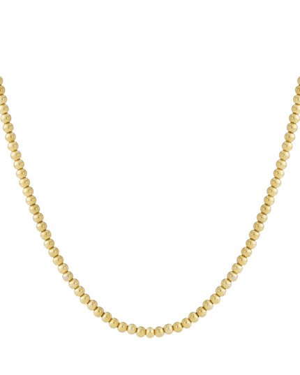 Ketting van massieve kralen - 6 mm