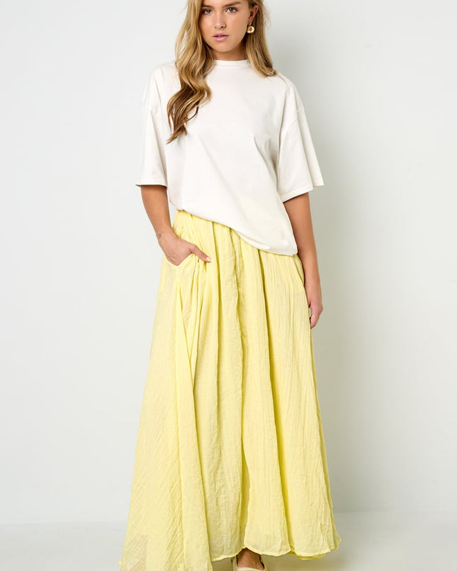 Rokken Effen kleur Casual Lente/Zomerkleding