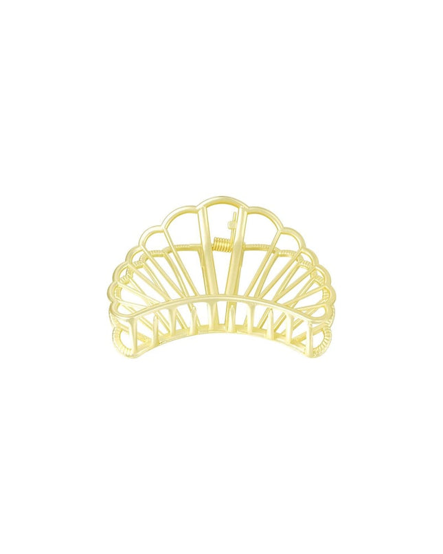 Hairclip Selma Vintage Gold Color Metal