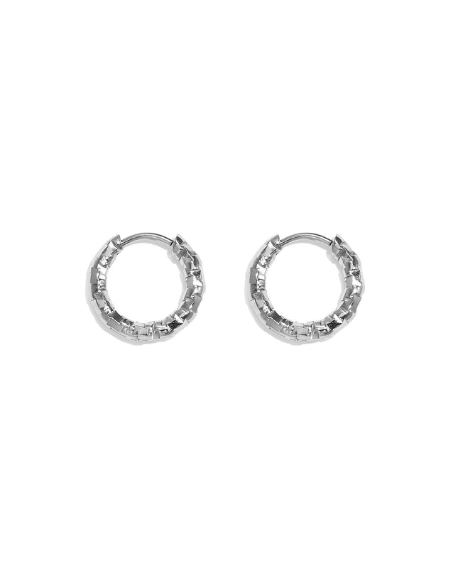 Oorbellen van roestvrij staal, Circle Simple, Simple Series, damessieraden