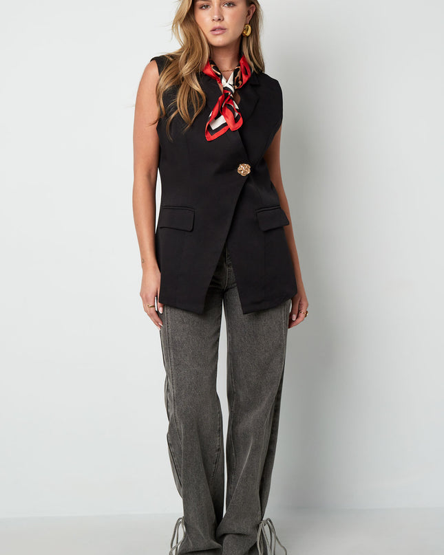 The Sleeveless Blazer