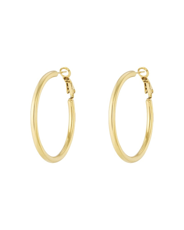 Basic Hoop earrings M