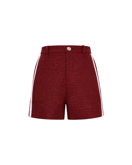 Lurex Tweed short