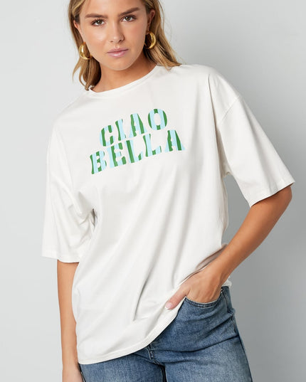 T-shirt Ciao Bella