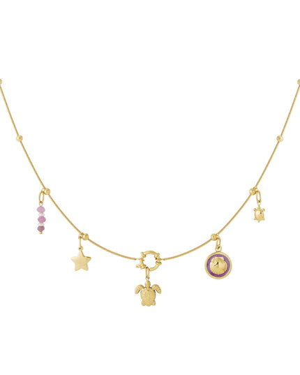 DIY schildpad ketting