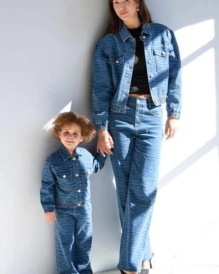 Twinning zebra stijl broek